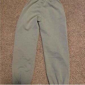 BRANDY MELVILLE JOHN GALT SAGE GREEN SWEATPANTS